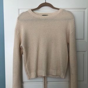 Cropped sweater